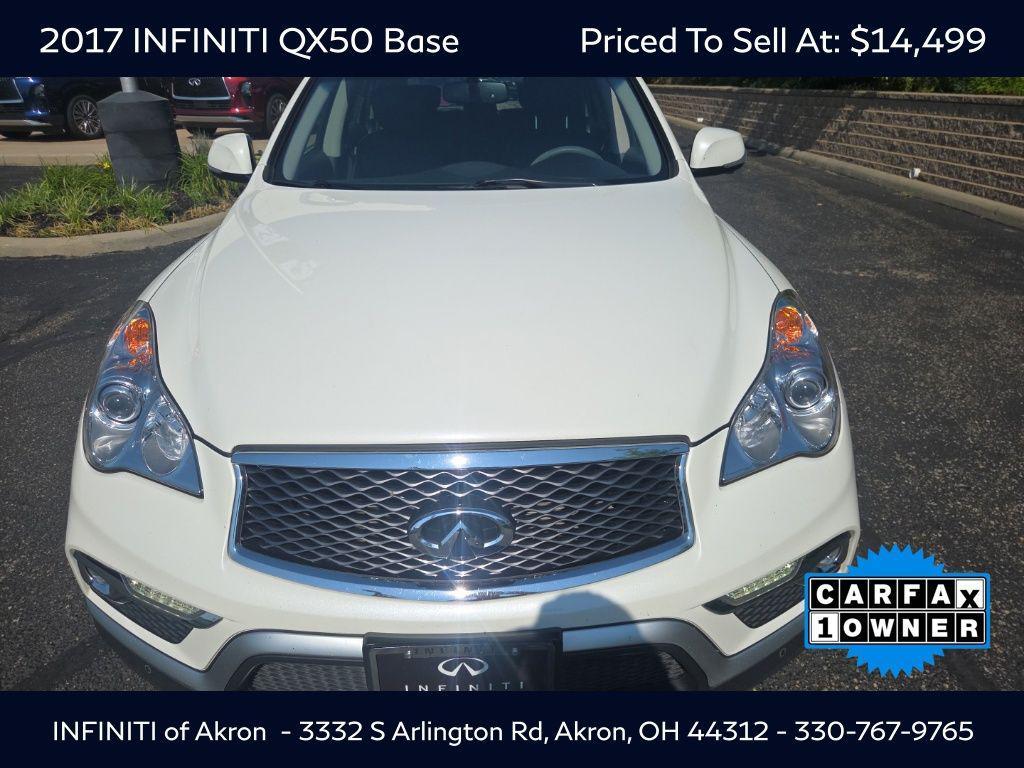 used 2017 INFINITI QX50 car, priced at $14,499