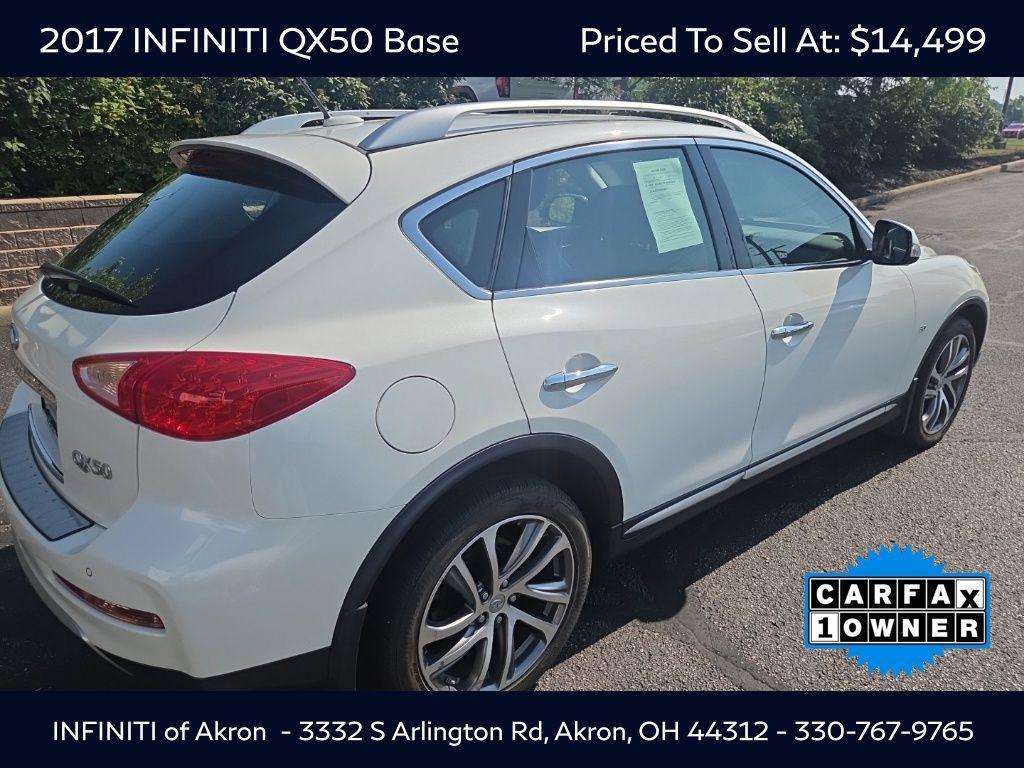 used 2017 INFINITI QX50 car, priced at $14,499