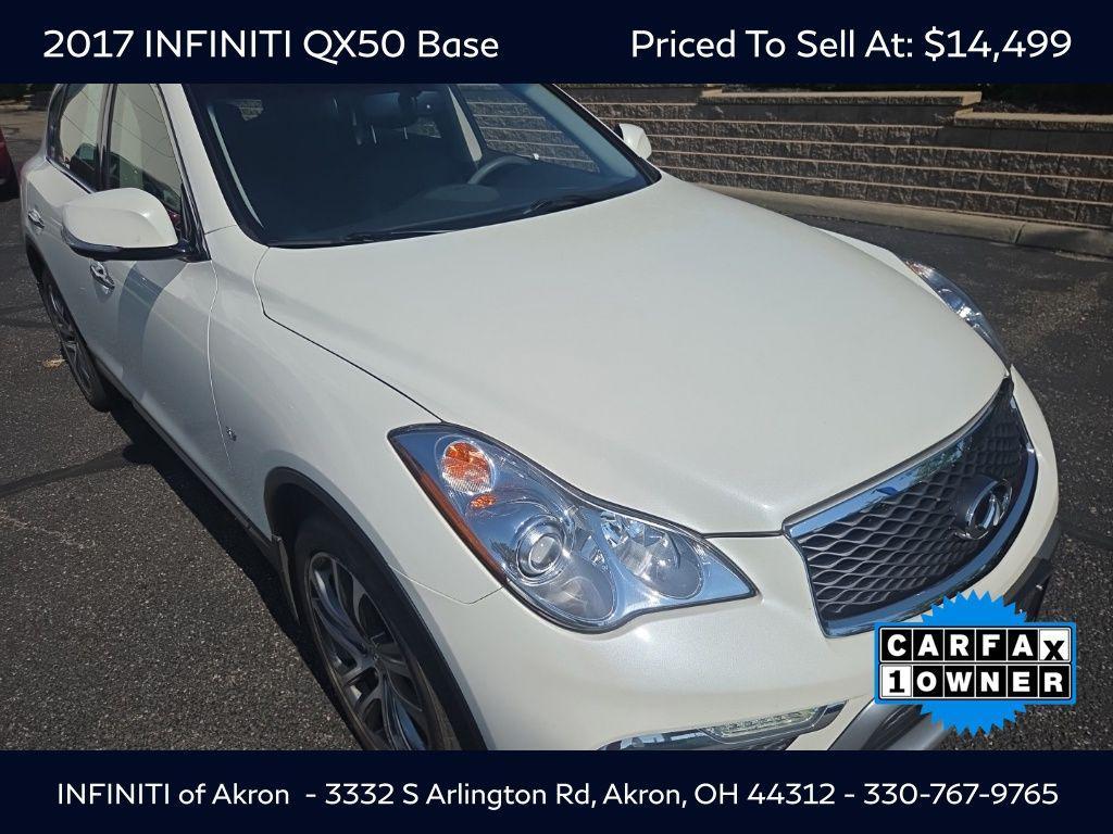 used 2017 INFINITI QX50 car, priced at $14,499