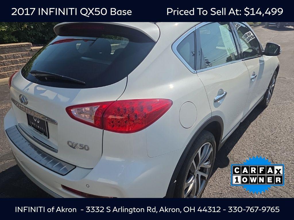 used 2017 INFINITI QX50 car, priced at $14,499