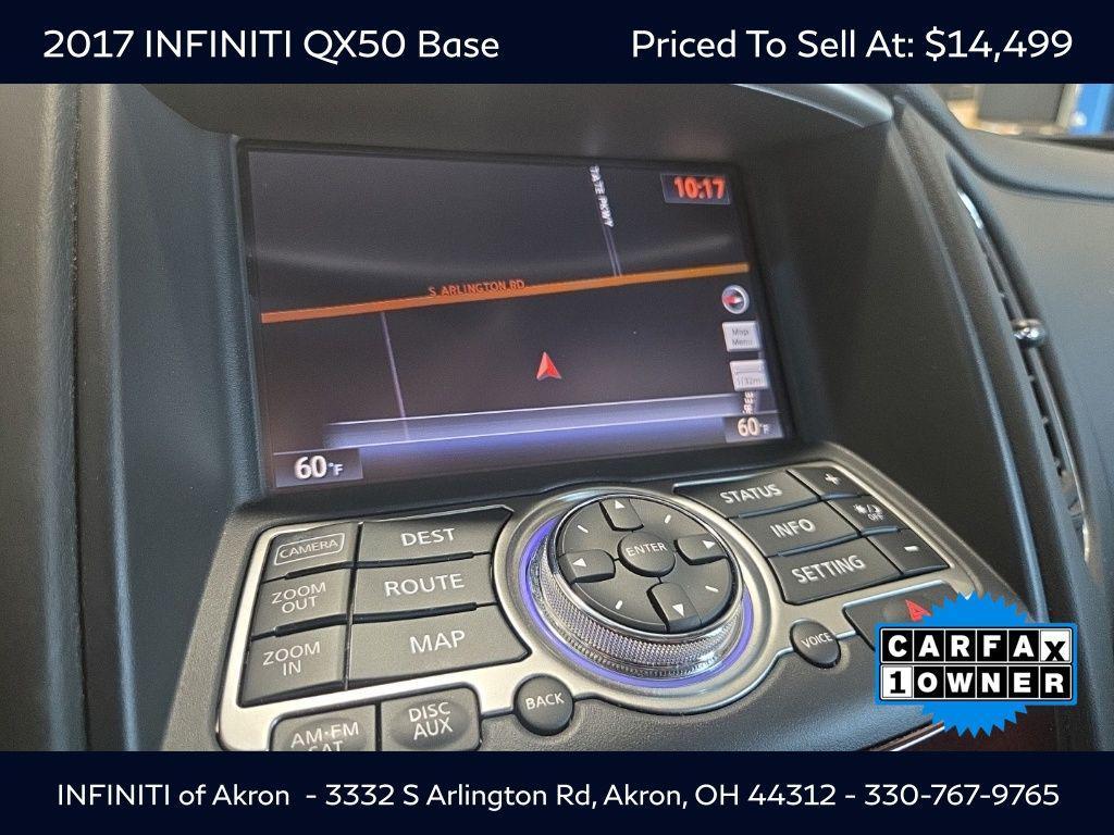used 2017 INFINITI QX50 car, priced at $14,499