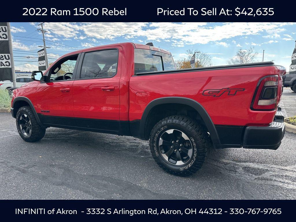 used 2022 Ram 1500 car, priced at $42,635