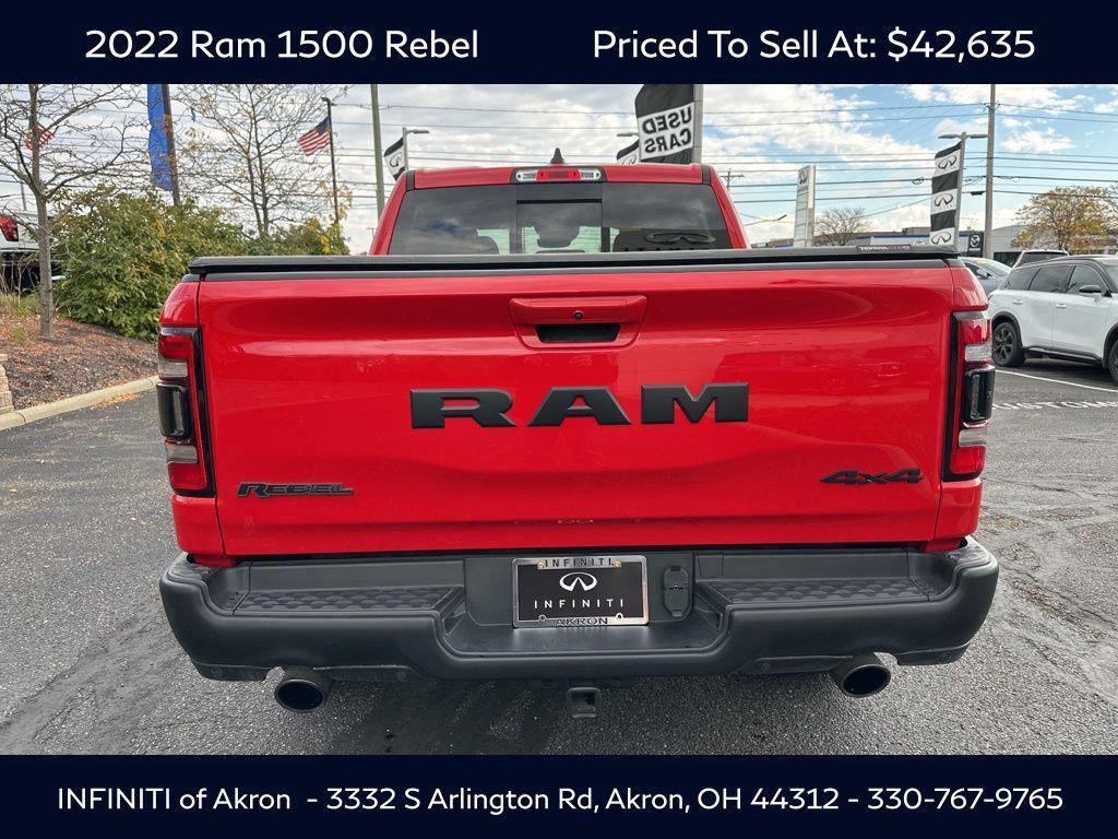 used 2022 Ram 1500 car, priced at $42,635