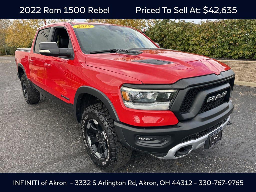 used 2022 Ram 1500 car, priced at $42,635