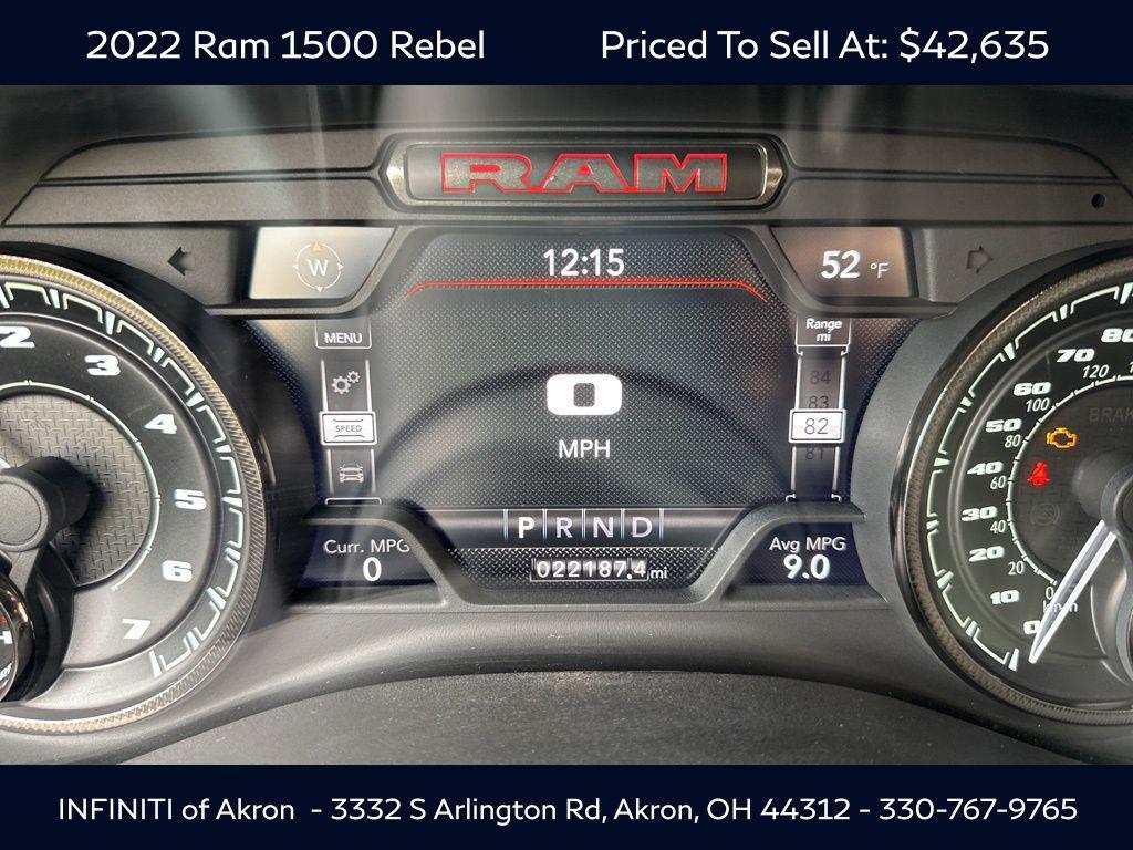 used 2022 Ram 1500 car, priced at $42,635