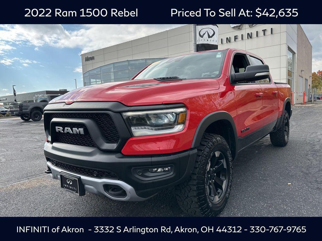 used 2022 Ram 1500 car, priced at $42,635