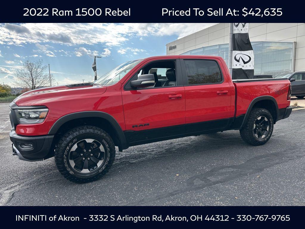 used 2022 Ram 1500 car, priced at $42,635