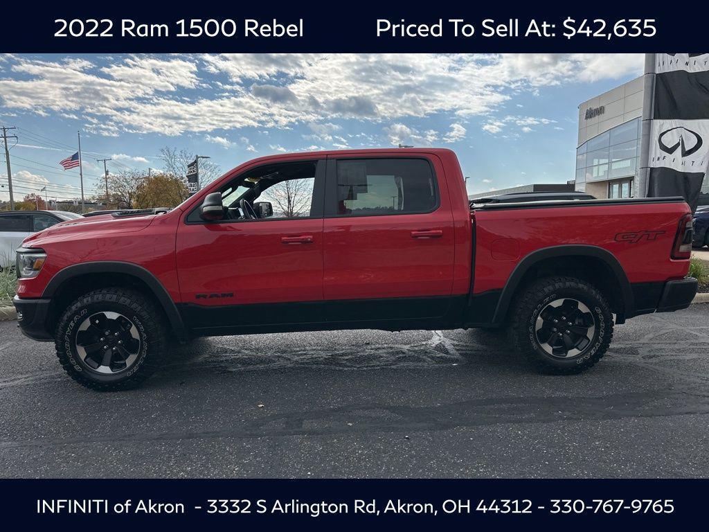 used 2022 Ram 1500 car, priced at $42,635