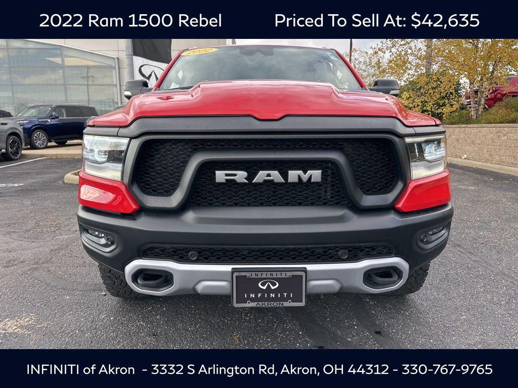 used 2022 Ram 1500 car, priced at $42,635