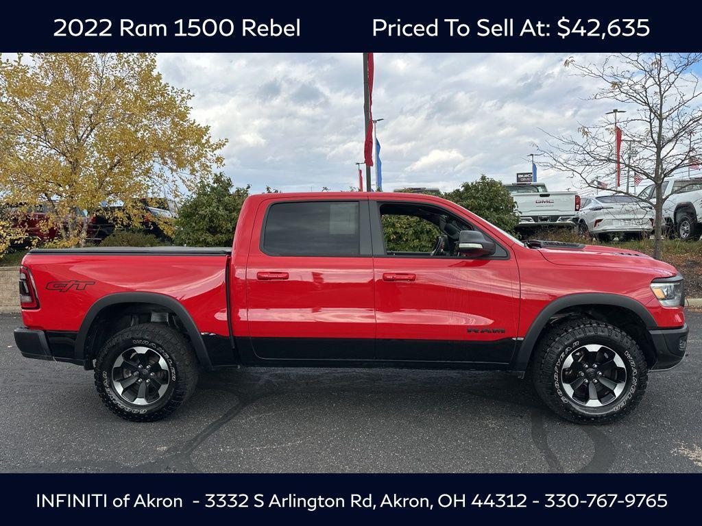 used 2022 Ram 1500 car, priced at $42,635