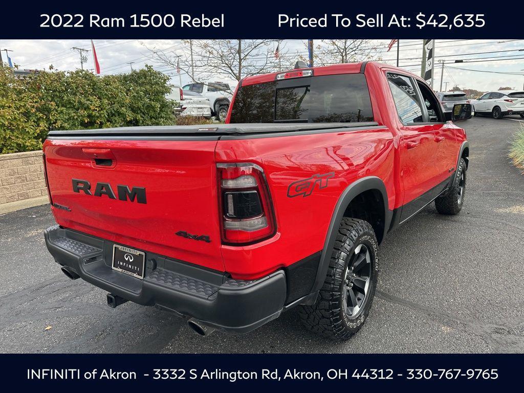 used 2022 Ram 1500 car, priced at $42,635