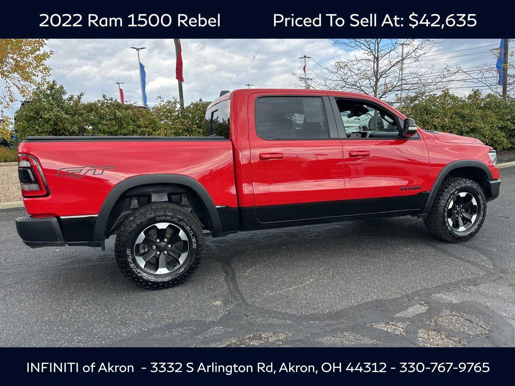 used 2022 Ram 1500 car, priced at $42,635
