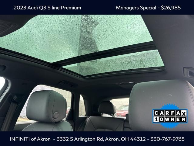 used 2023 Audi Q3 car, priced at $26,985