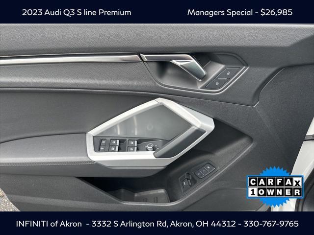 used 2023 Audi Q3 car, priced at $26,985