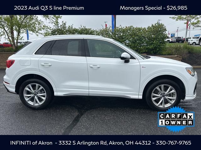 used 2023 Audi Q3 car, priced at $26,985
