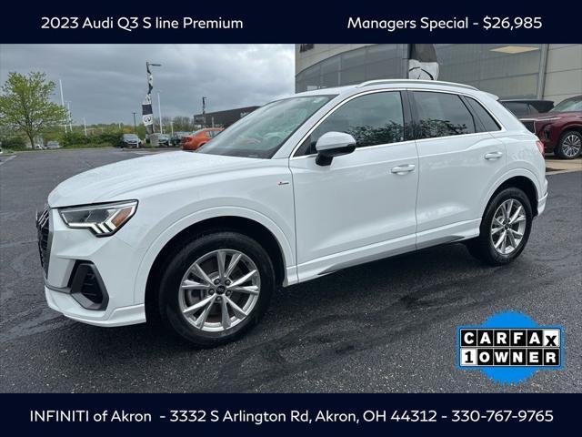 used 2023 Audi Q3 car, priced at $26,985