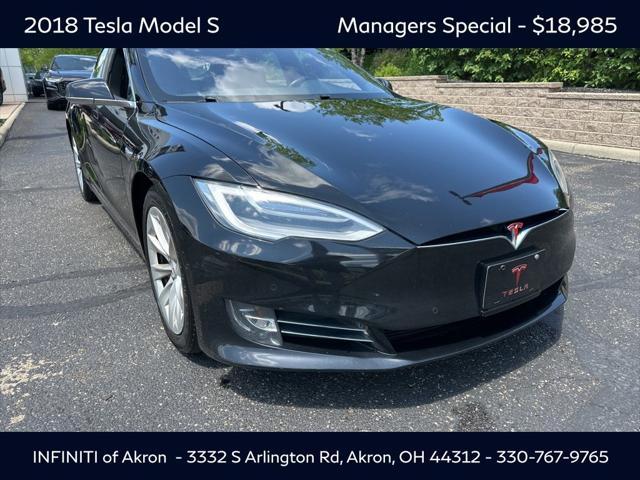 used 2018 Tesla Model S car, priced at $18,985
