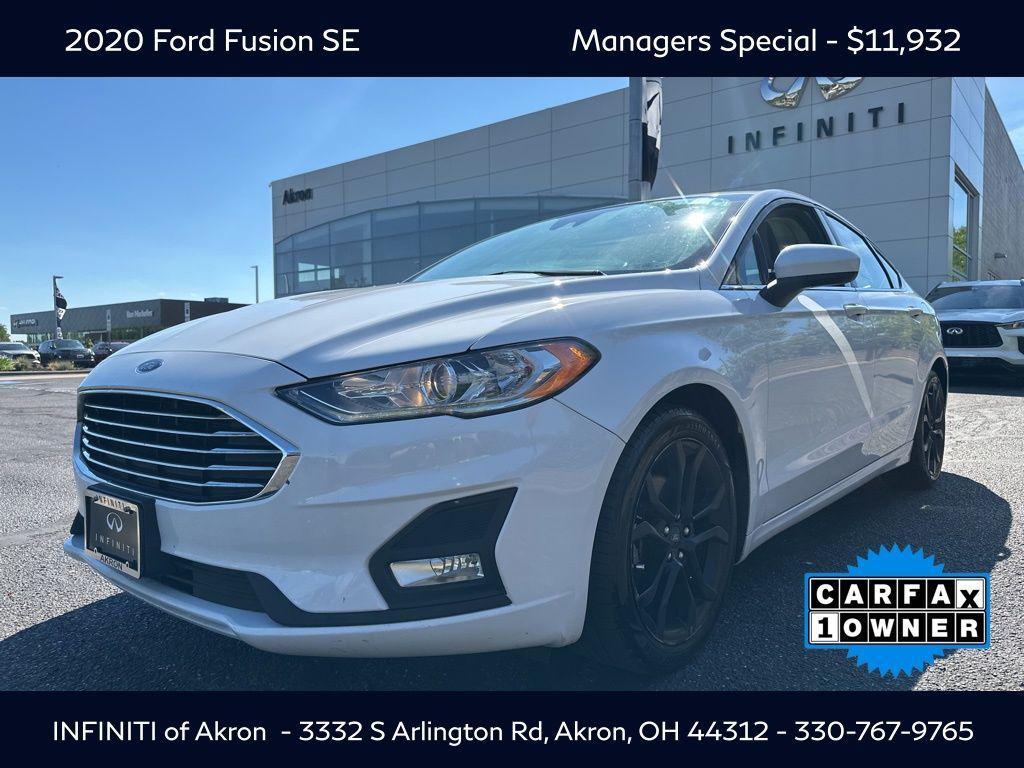 used 2020 Ford Fusion car, priced at $11,932