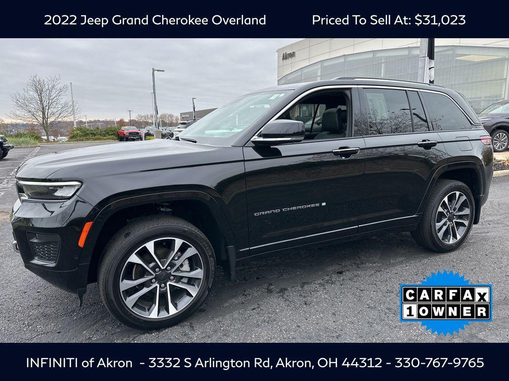 used 2022 Jeep Grand Cherokee car, priced at $31,023