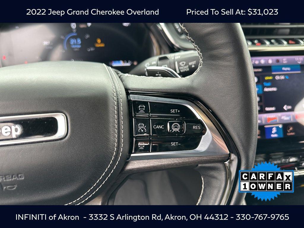 used 2022 Jeep Grand Cherokee car, priced at $31,023