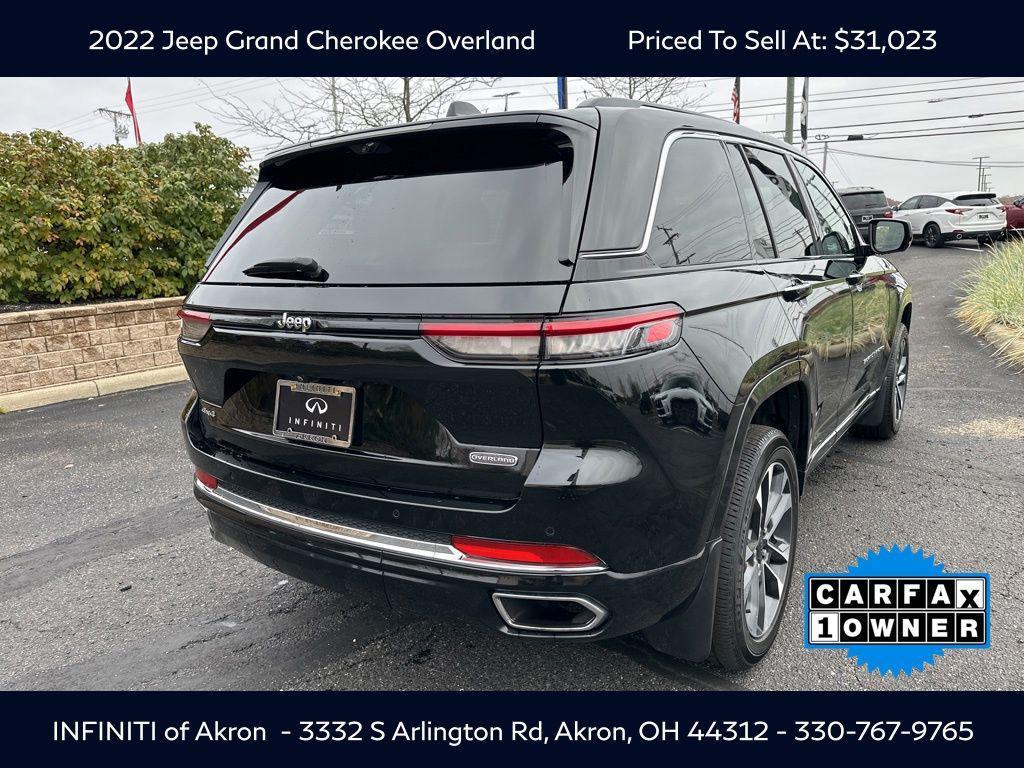 used 2022 Jeep Grand Cherokee car, priced at $31,023
