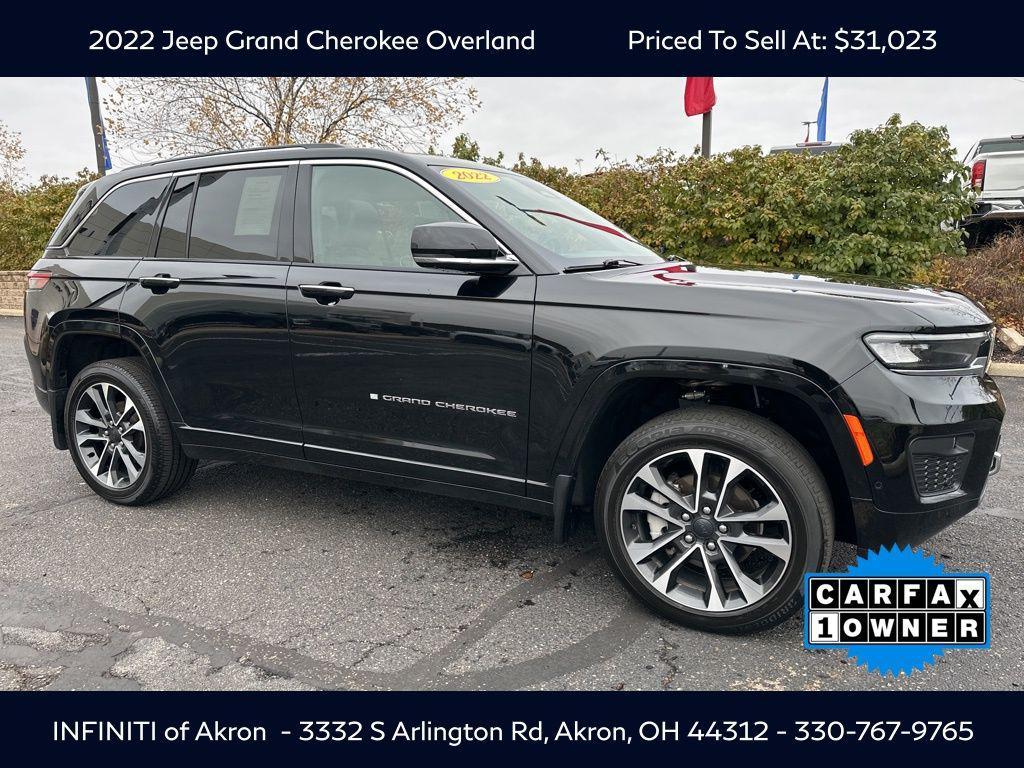 used 2022 Jeep Grand Cherokee car, priced at $31,023