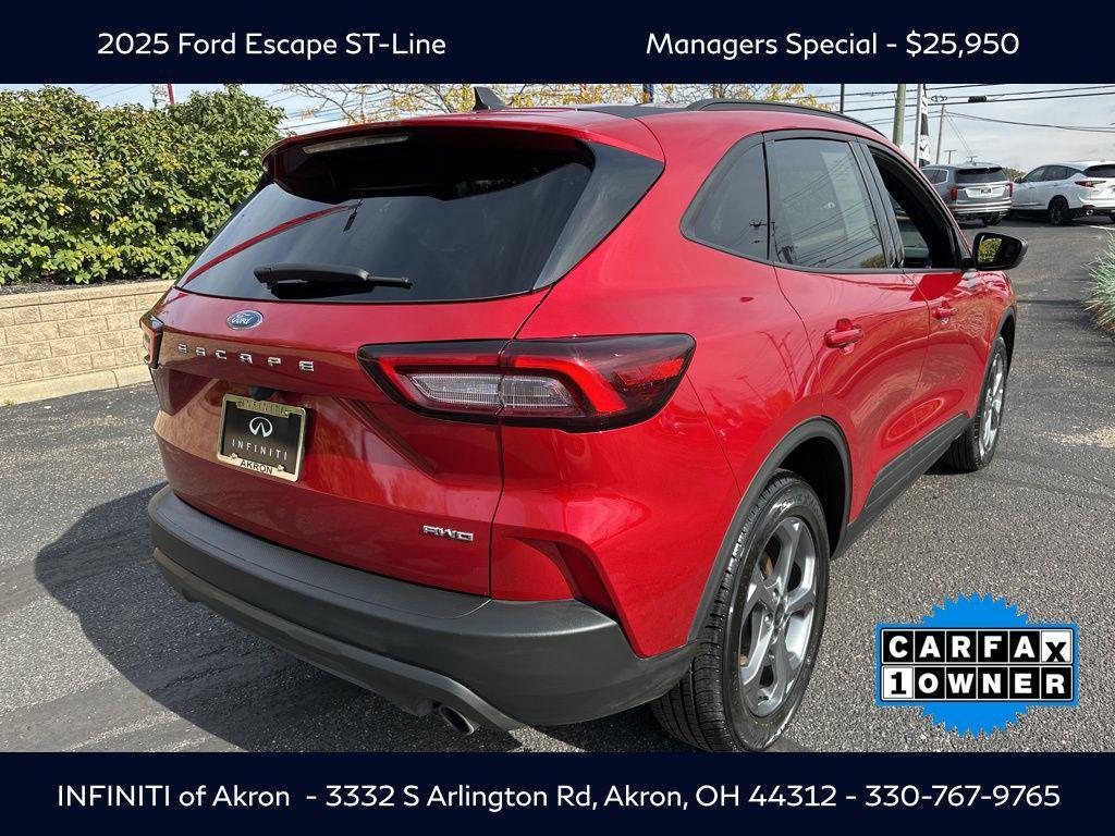 used 2025 Ford Escape car, priced at $25,950