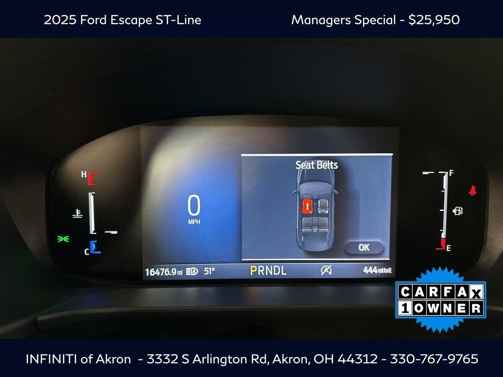 used 2025 Ford Escape car, priced at $25,950