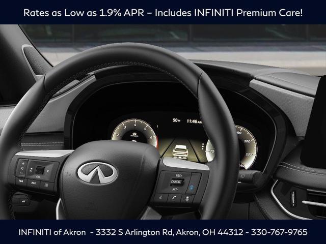new 2025 INFINITI QX60 car, priced at $60,498