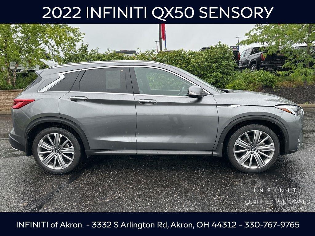 used 2022 INFINITI QX50 car, priced at $30,178