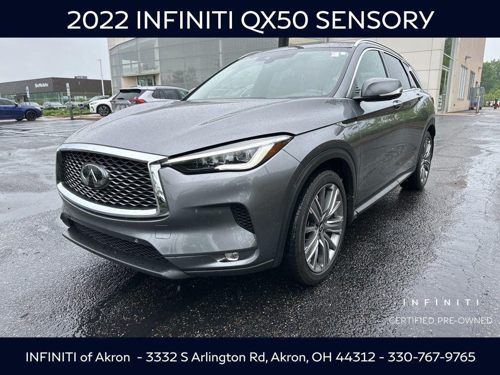 used 2022 INFINITI QX50 car, priced at $30,178