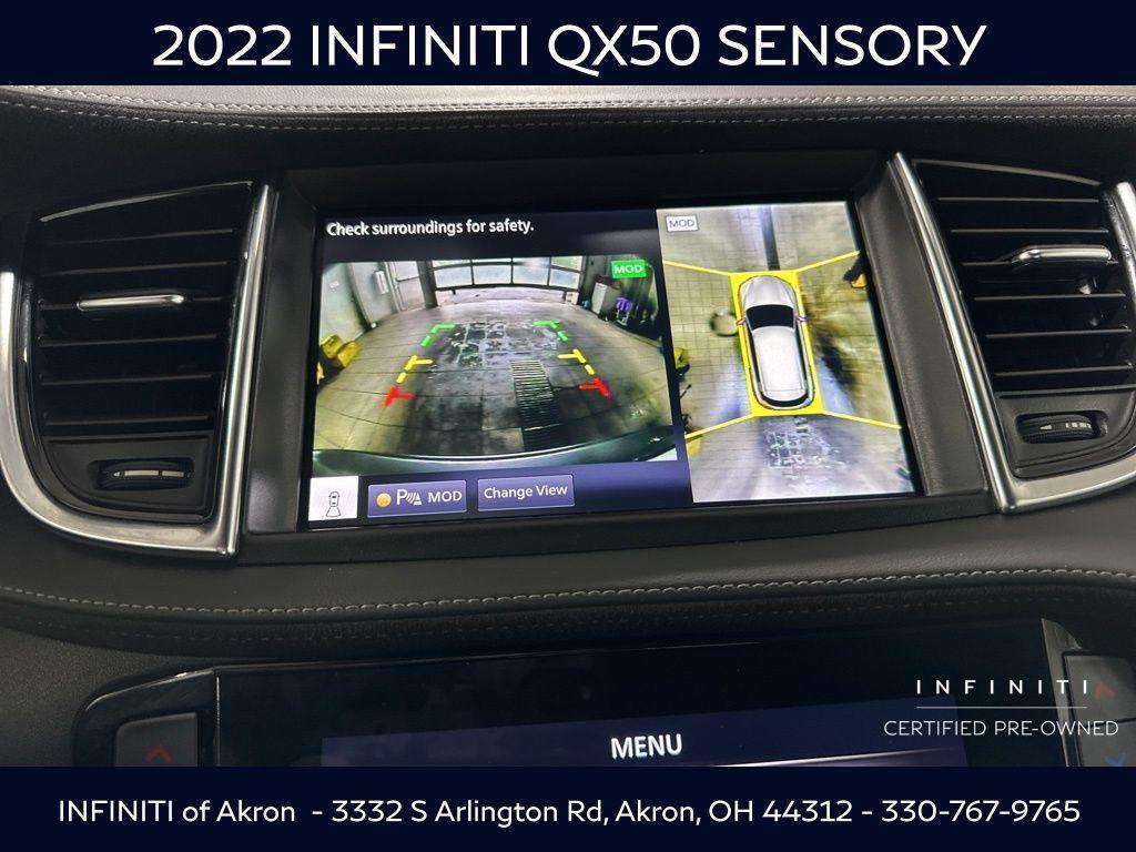 used 2022 INFINITI QX50 car, priced at $30,178