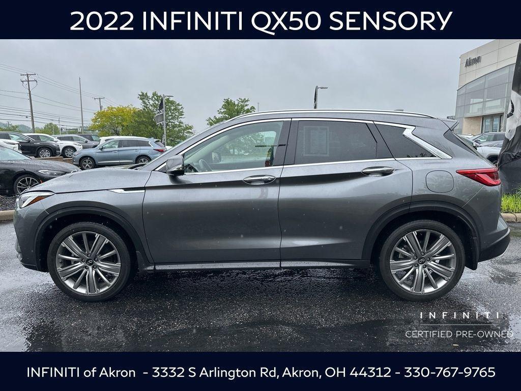 used 2022 INFINITI QX50 car, priced at $30,178