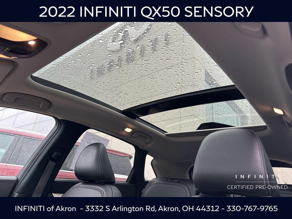 used 2022 INFINITI QX50 car, priced at $30,178