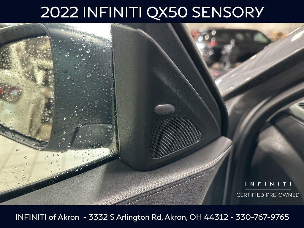 used 2022 INFINITI QX50 car, priced at $30,178