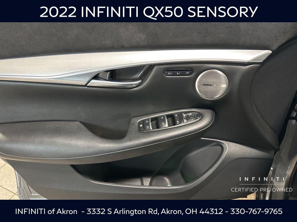 used 2022 INFINITI QX50 car, priced at $30,178