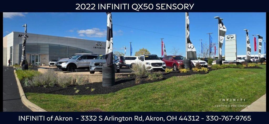 used 2022 INFINITI QX50 car, priced at $30,178