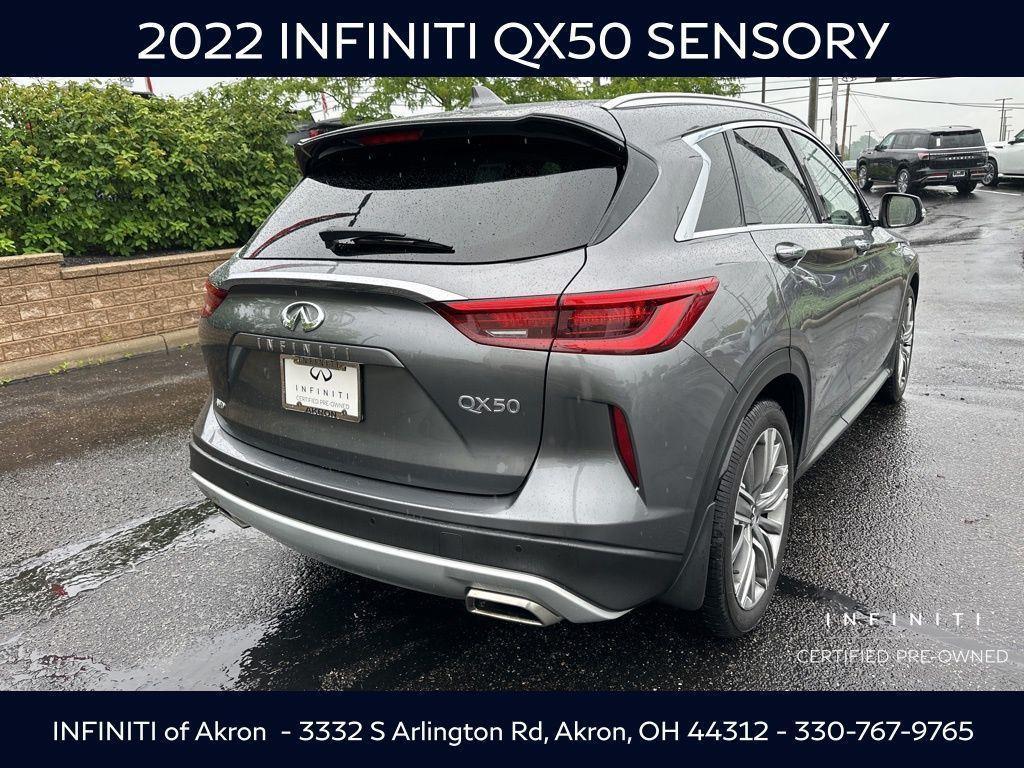 used 2022 INFINITI QX50 car, priced at $30,178