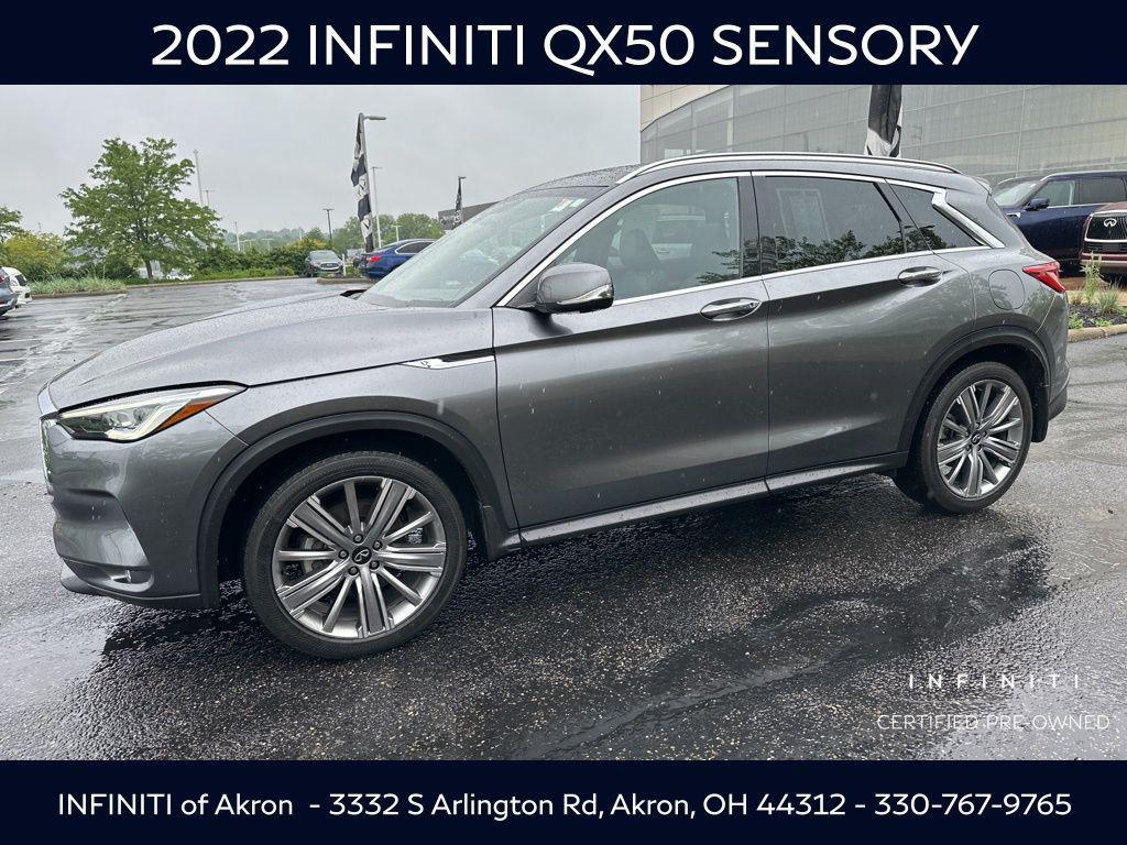 used 2022 INFINITI QX50 car, priced at $30,178