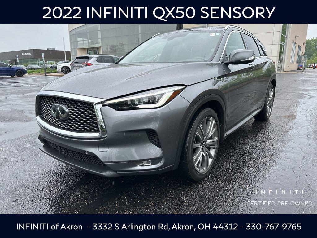 used 2022 INFINITI QX50 car, priced at $30,178