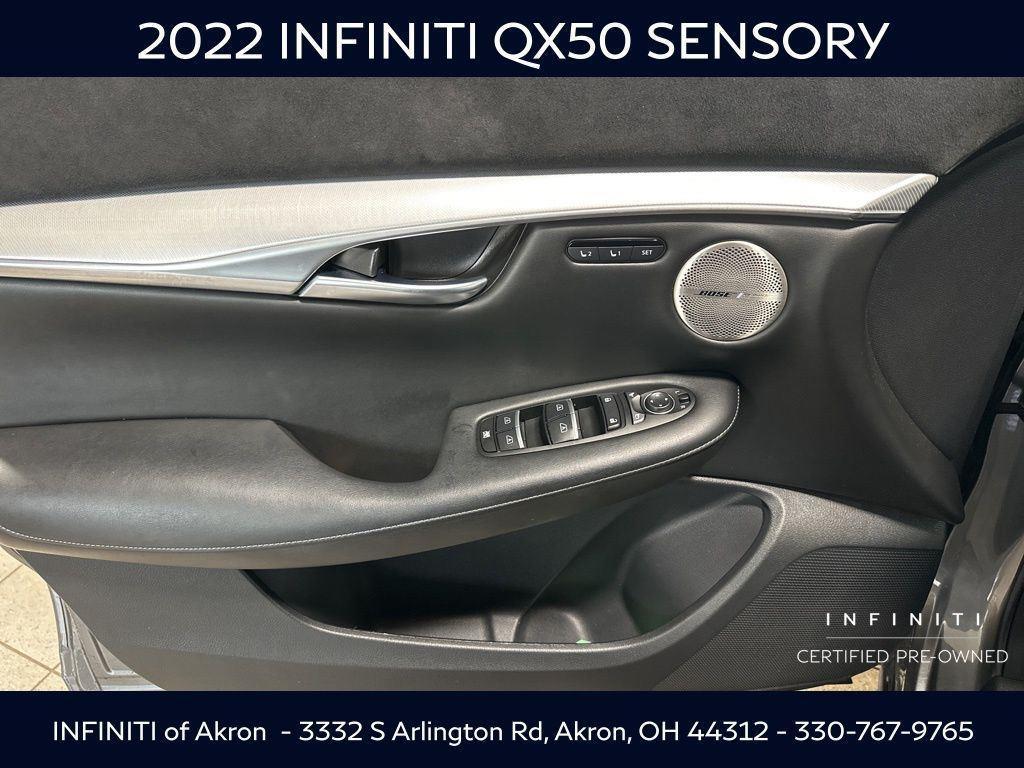 used 2022 INFINITI QX50 car, priced at $30,178
