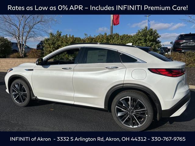 new 2025 INFINITI QX55 car, priced at $55,767