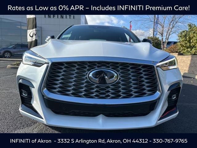 new 2025 INFINITI QX55 car, priced at $55,767