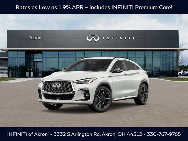 new 2025 INFINITI QX55 car, priced at $55,767