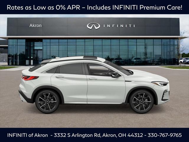 new 2025 INFINITI QX55 car, priced at $55,767