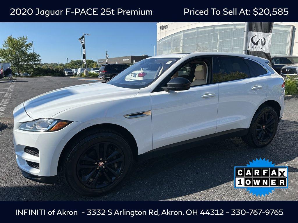 used 2020 Jaguar F-PACE car, priced at $20,585