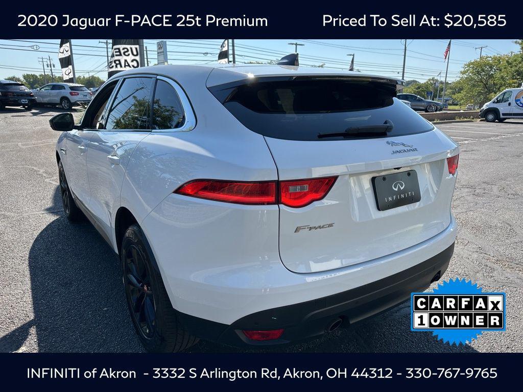 used 2020 Jaguar F-PACE car, priced at $20,585