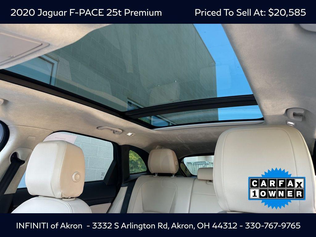 used 2020 Jaguar F-PACE car, priced at $20,585