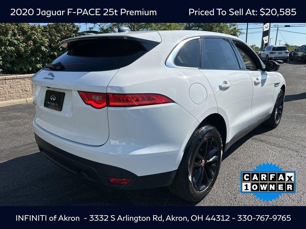 used 2020 Jaguar F-PACE car, priced at $20,585