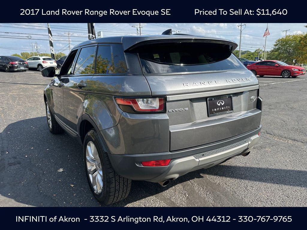 used 2017 Land Rover Range Rover Evoque car, priced at $11,640